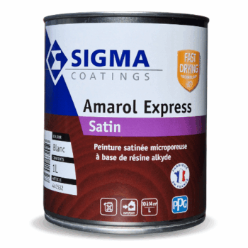 Peinture satinée microporeuse à base de résines alkydes en phase solvant pour la décoration et la protection des surfaces bois à séchage rapide.