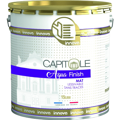 Peinture mate aux résines alkydes en phase aqueuse