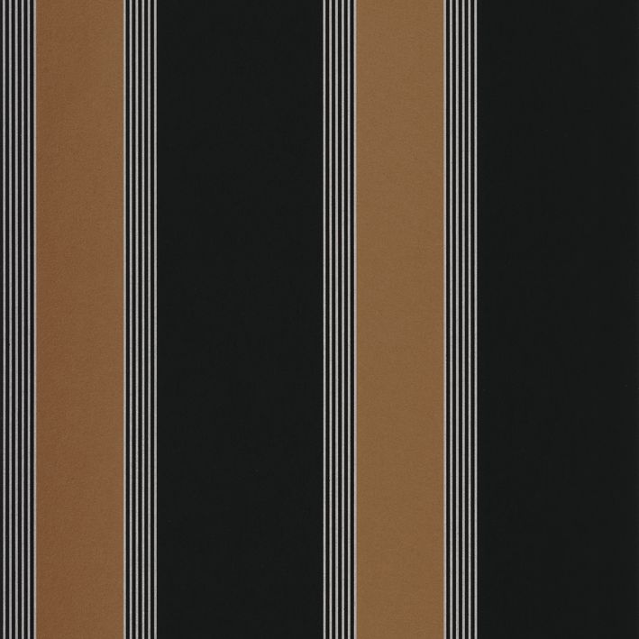 Papier peint Casamance Square Jasmin Auteuil Noir-Doré 75712548