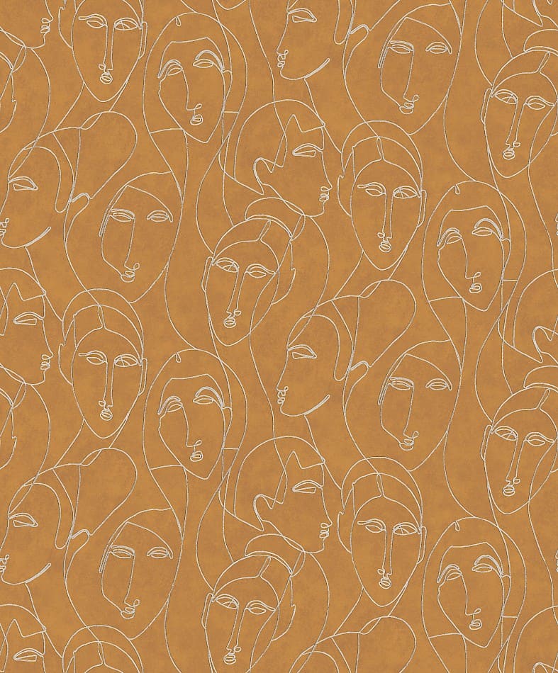 Papier peint Masureel Agathe Nefertiti Gold AGA503 2