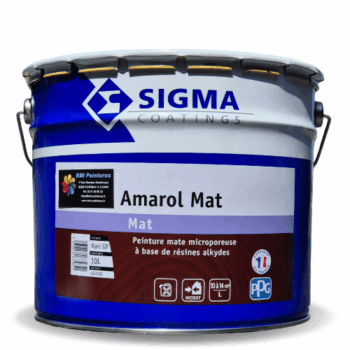 Amarol mat est une peinture mate microporeuse pour bois en phase solvant, pour intérieur et extérieur, finition mate esthétique et tendance.
