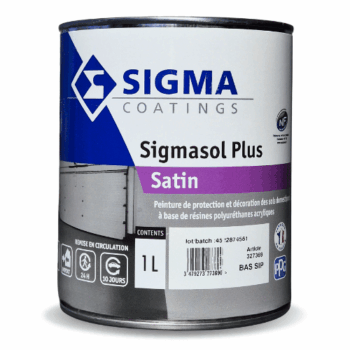 Sigmasol PLus est une peinture pour sol à base de résines acryl-uréthanes monocomposante à destination de tous les sols domestiques.