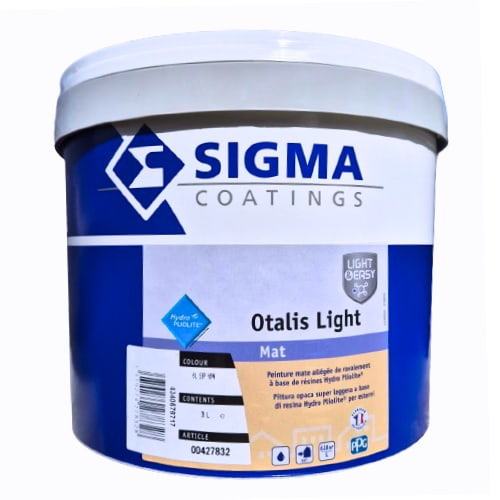 Otalis Light est une peinture mate allégée pour façade à base de résines Hydro Pliolite®