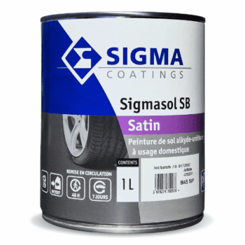 Peinture satinée pour les travaux de protection et de décoration de tous les sols domestiques, pour l'intérieur et l'extérieur.
