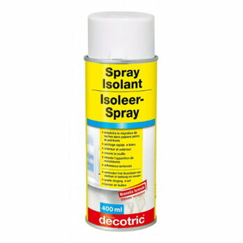 Spray isolant, permet l'isolation et couvre rapidement et facilement toutes les tâches et empêche la réapparition des tâches après recouvrement.