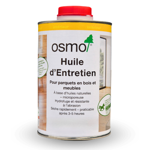 L'huile d'entretien Osmo est parfaite pour entretenir et redonner de l'éclat aux sols traités à l’Huile-Cire. Plusieurs finitions disponibles.