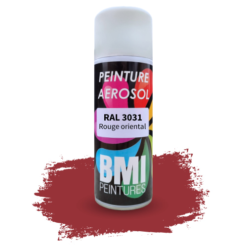 Visuel Peinture aérosol RAL 3031 Rouge oriental