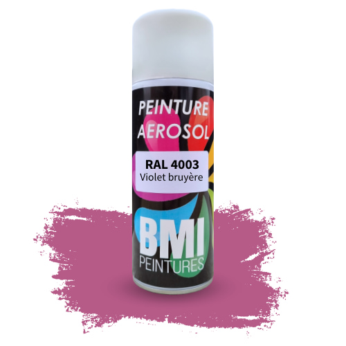 Visuel Peinture aérosol RAL 4003 Violet bruyère