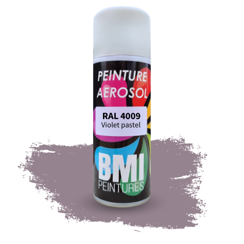 Visuel Peinture aérosol RAL 4009 Violet pastel