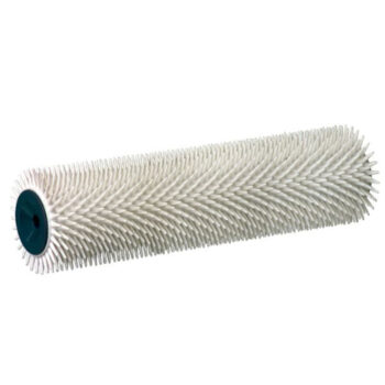 Rouleau débulleur avec des picots en plastique pointus de 12 mm pour débuller les peintures de sol, résines et revêtements. 2 tailles disponibles.