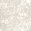 Le papier peint Mata de la collection Rio par Casadeco est un décor végétal élégant et contemporain avec des silhouettes raffinées de feuilles de Monstera.