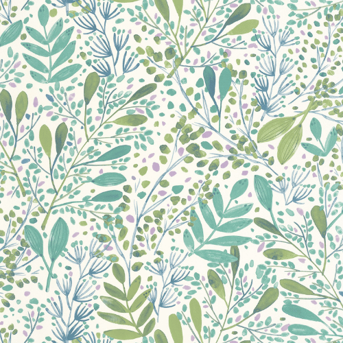 Le papier peint Joy de la Collection Green Life 2 par Caselio est un feuillage décliné en une large palette de couleurs et plein de caractère