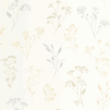 Le papier peint Little Graminea de la collection Art of Botanty par Caselio représente des petites fleurs aux traits fins et délicats.