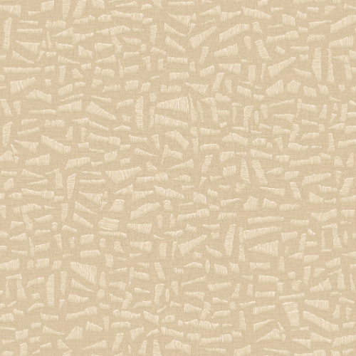 Papier peint Kona – Arte de la collection Lanai : hommage aux côtes hawaïennes, ce motif a été brodé au raphia et retranscrit sur un revêtement en lin.