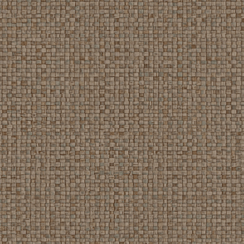 Le papier peint Puna de la collection Lanai de chez Arte propose un motif faux-uni subtil et nuancé inspiré de feuilles de bananiers tissées.