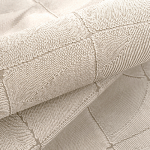 Papier peint Atlas de la collection Tali Arte est texturé en corde au motif organique en relief, design naturel et minimaliste.