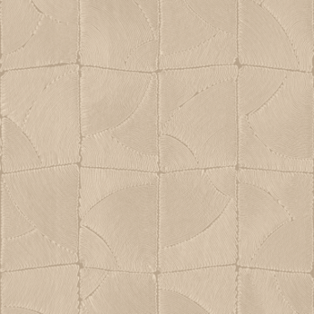 Papier peint Atlas de la collection Tali Arte est texturé en corde au motif organique en relief, design naturel et minimaliste.