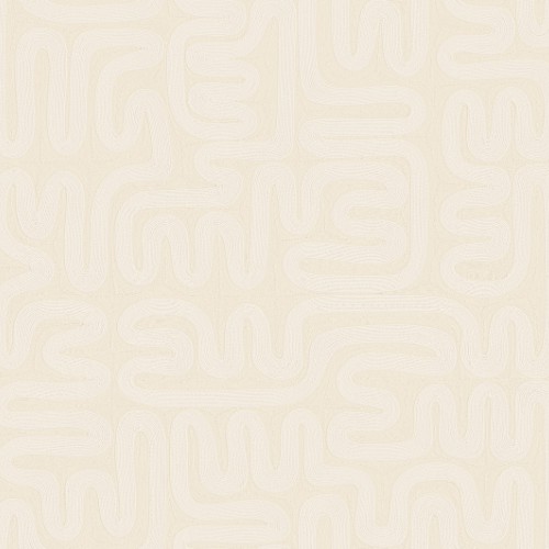 Papier peint Sarana – Arte de la collection Tali : Motif léger et élégant, relief naturel et profondeur unique grâce aux variations d’épaisseur des cordes.