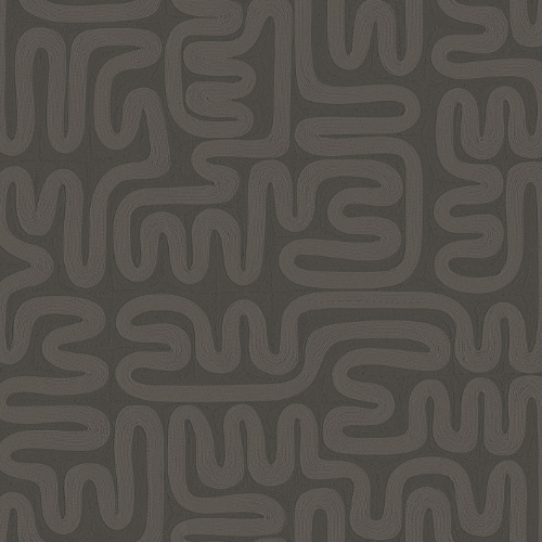 Papier peint Sarana – Arte de la collection Tali : Motif léger et élégant, relief naturel et profondeur unique grâce aux variations d’épaisseur des cordes.