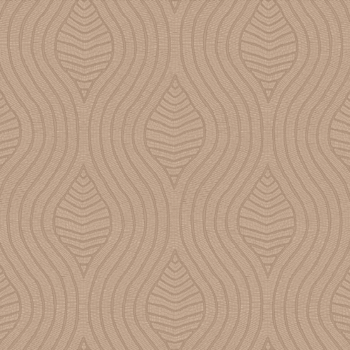 Papier peint Brodelia de la collection Broderies par Casamance se décline en 6 tons doux et contemporains, agrémenté de praline et de nude.