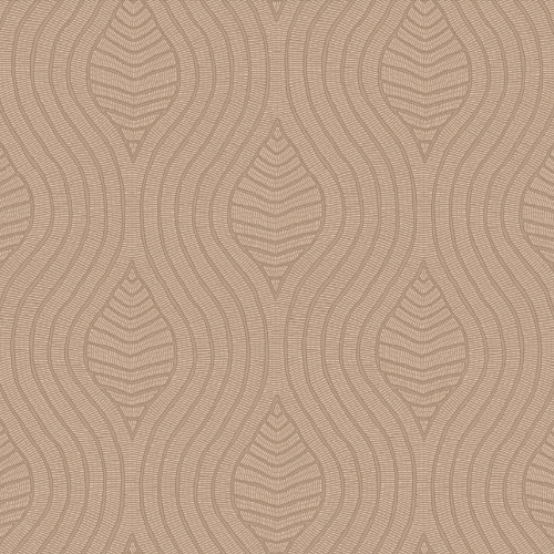 Papier peint Brodelia de la collection Broderies par Casamance se décline en 6 tons doux et contemporains, agrémenté de praline et de nude.