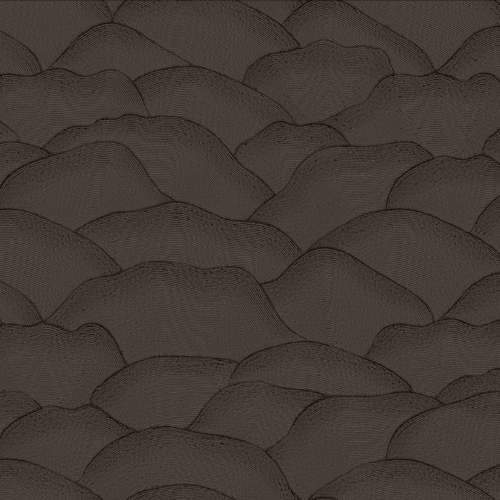Papier peint Ondula, collection Broderies, Casamance est une texture inspirée des ondulations d’un fil brodé à la main avec des jeux d’ombre et de lumière.