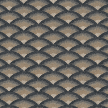 Le papier peint Nami par Casamance, de la collection Légendes s’inspire du mouvement des vagues et de la beauté intemporelle de la mer.