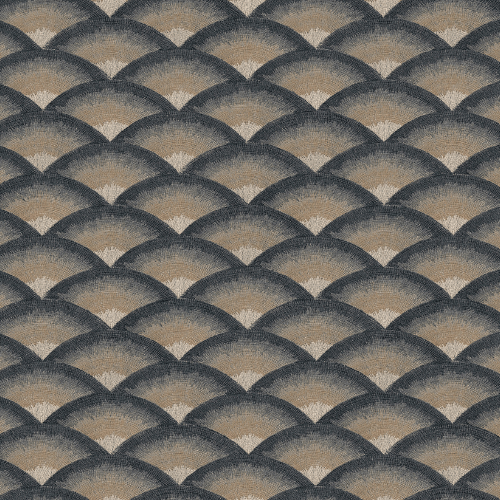 Le papier peint Nami par Casamance, de la collection Légendes s’inspire du mouvement des vagues et de la beauté intemporelle de la mer.