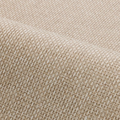 Papier peint Vannora de la collection Tressora, Casamance : une texture effet raphia inspirée de la vannerie thaïlandaise, un relief raffiné et naturel.