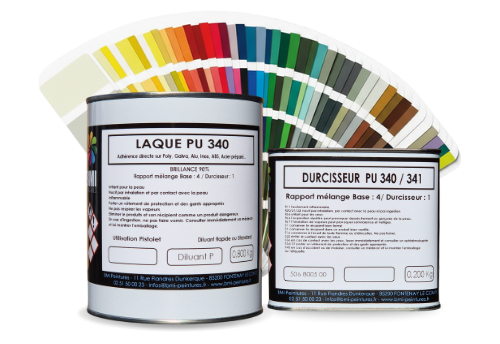 Laque polyuréthane professionnelle pour vos supports bruts. Plus de 1000 teintes disponibles. Finition durable, haute adhérence et séchage rapide.