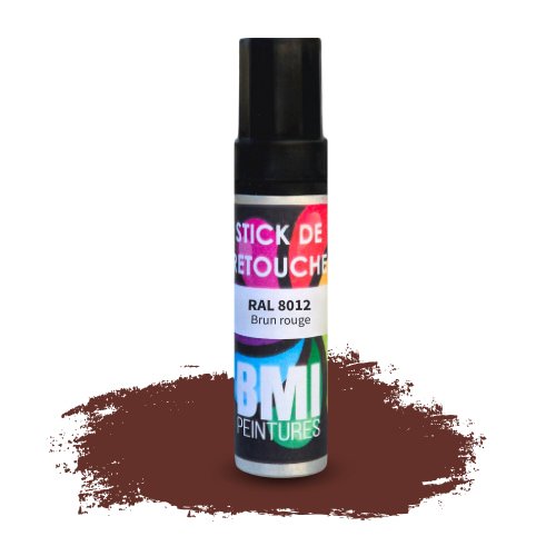 Visuel Stick de retouche RAL 8012 Brun rouge