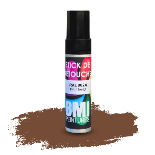 Visuel Stick de retouche RAL 8024 Brun beige