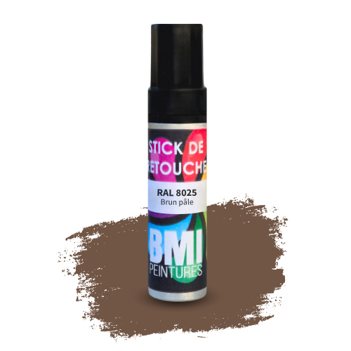 Visuel Stick de retouche RAL 8025 Brun pâle