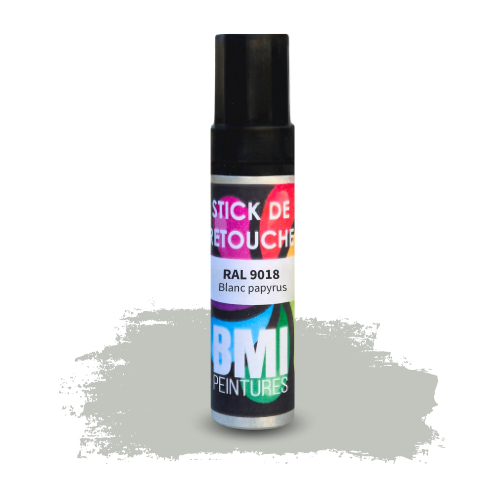 Visuel Stick de retouche RAL 9018 Blanc papyrus